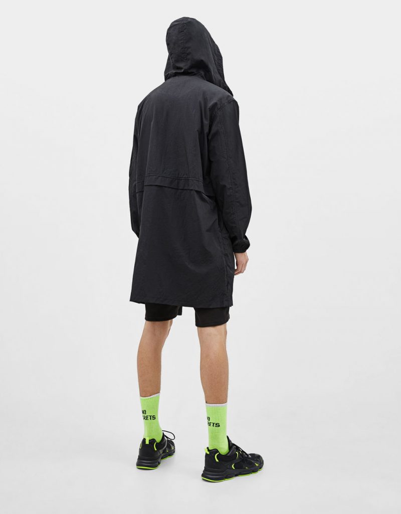 Hooded nylon parka 2