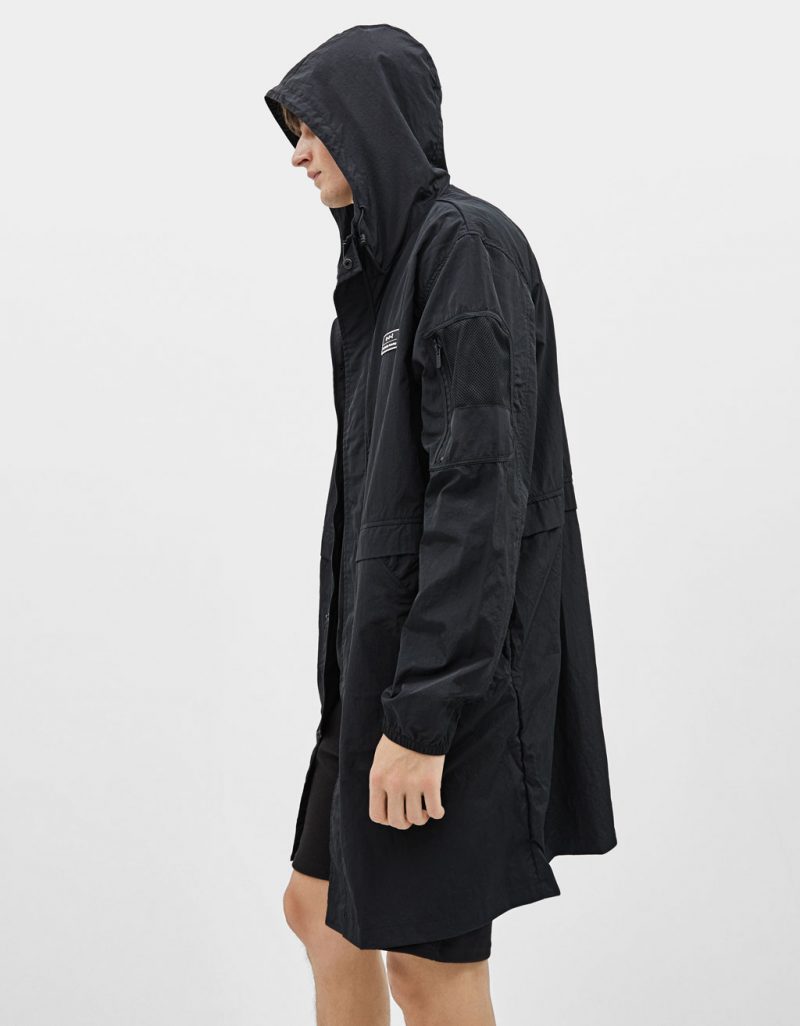 Hooded nylon parka 4