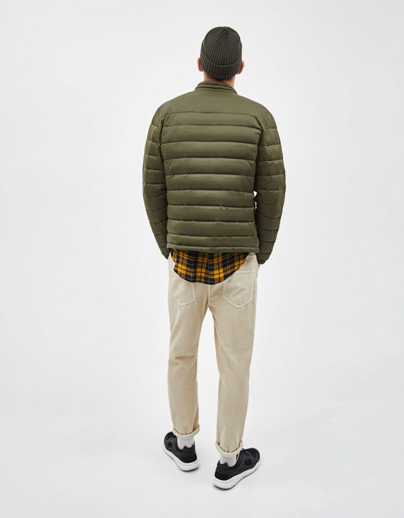 Khaki puffer jacket 3