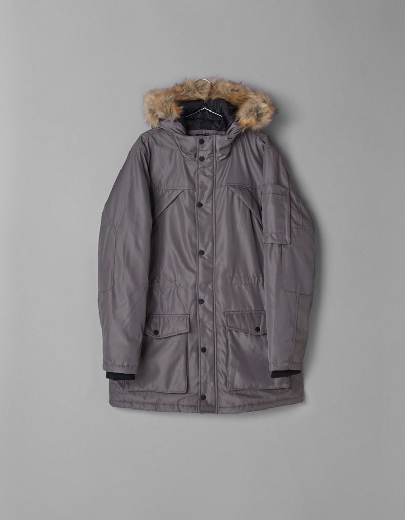 Parka with hood 4